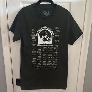 America's National Parks Dark Green T-Shirt
